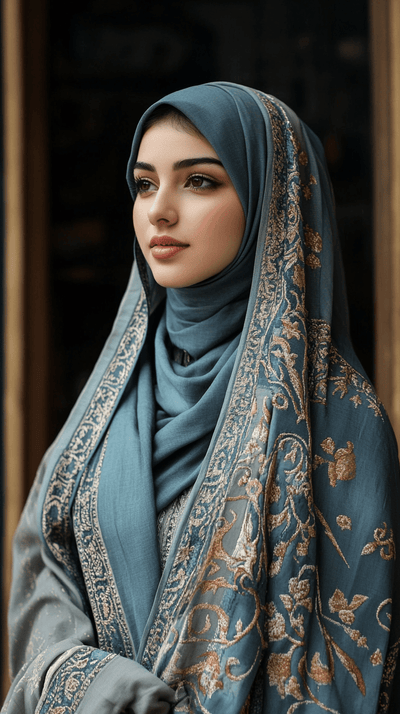 How do Muslims show what does demure mean?