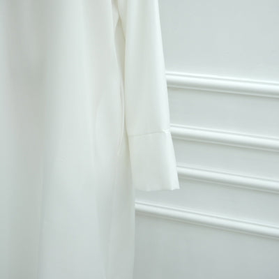 LM308 Abaya Dress with Pockets – Long Sleeve Maxi with Wide Cuffs