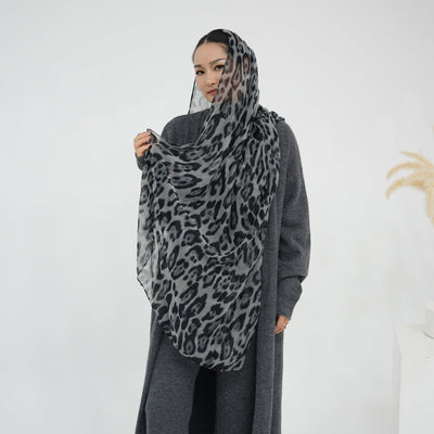 LM226 Winter Knit 3-Piece Abaya Set for Muslim Women – Modest Co-ord