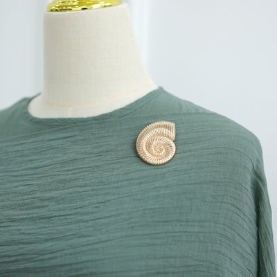 LM305 Double Layer Abaya Dress – Soft Tencel Knit Long Sleeve Maxi