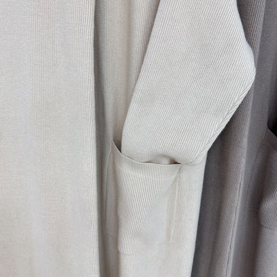 LM229 Winter Knit Abaya Set – 2-Piece Modest Co-ord with Pockets