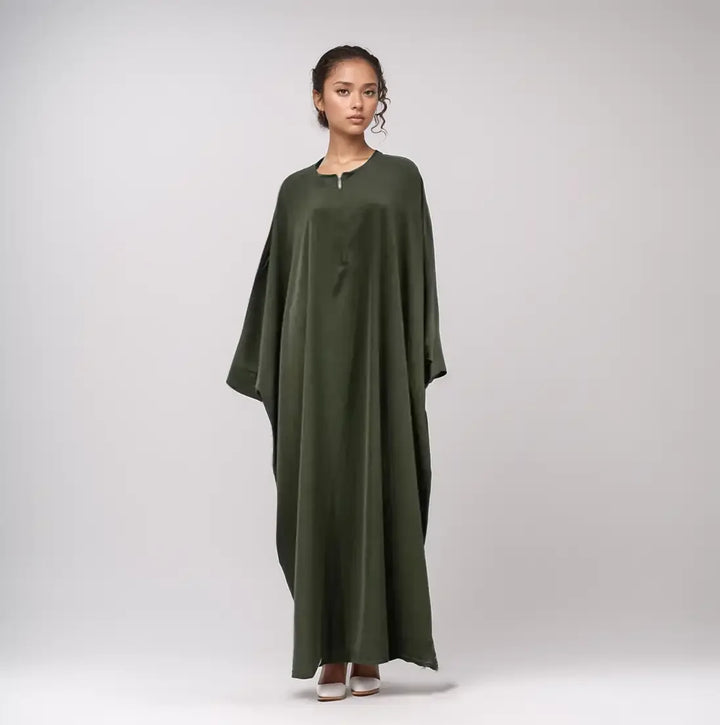 Butterfly hijab Abaya Dress-islamic clothing- Batwing Sleeves – LumosModesty