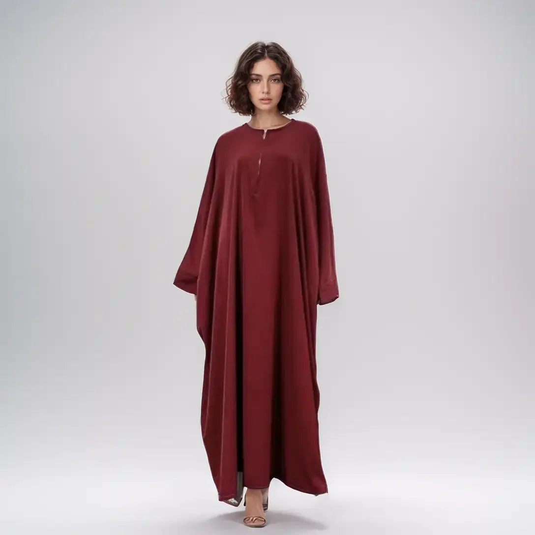 long islamic dresses Butterfly hijab Abaya Dress-islamic clothing- Batwing Sleeves – LumosModesty gifts for women My Morticia Addams costume Size:43L Super-soft