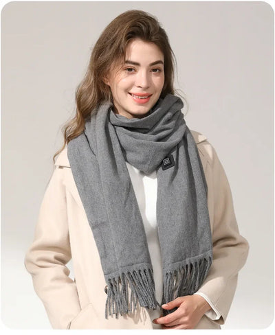 Smart Electric Heating Scarf for Women | Winter Warmth, Ideal for Hijab Wearers - LumosModesty