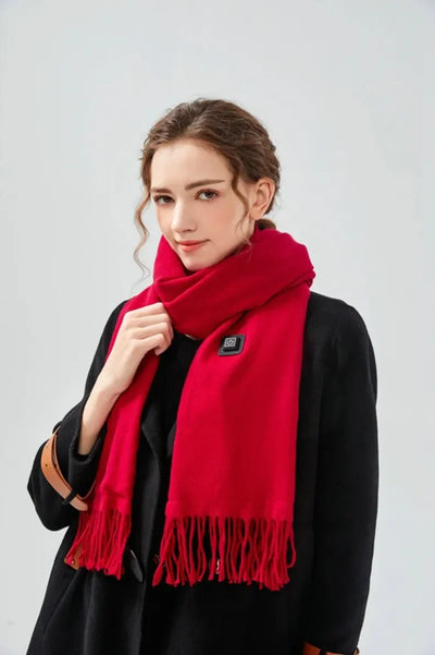 Smart Electric Heating Scarf for Women | Winter Warmth, Ideal for Hijab Wearers - LumosModesty