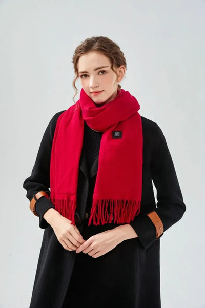 Smart Electric Heating Scarf for Women | Winter Warmth, Ideal for Hijab Wearers - LumosModesty